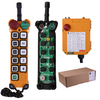 F24-10D Control remoto inalámbrico de transmisor y receptor de radio de 24 voltios para polipastos y grúas