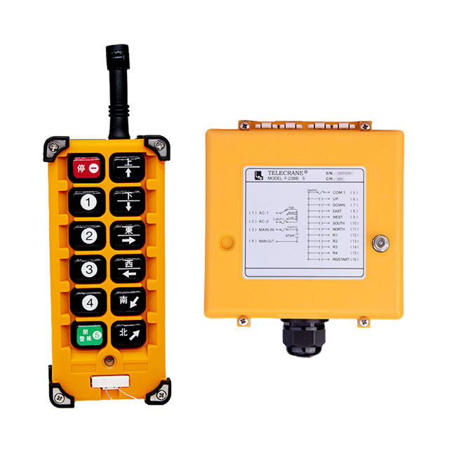 Control remoto por radio de encendido y apagado industrial eléctrico F23-BB
