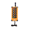 F23-BB Control remoto giratorio con botón pulsador universal para grúa de 24 voltios