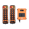 Q1212 Impermeable 220 voltios Control remoto inalámbrico industrial de doble velocidad de 12 canales