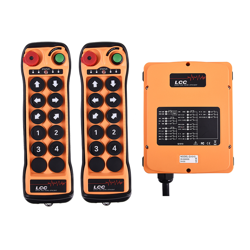 Control remoto inalámbrico para grúa industrial de radio Q1010