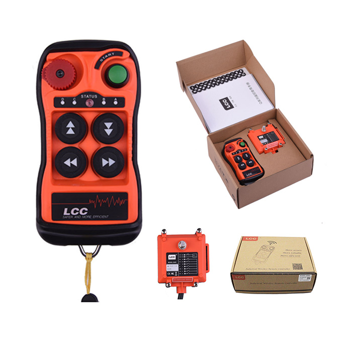 Q400 Mando a distancia eléctrico profesional de 4 botones para cabrestante